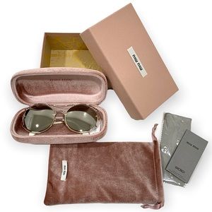 Miu Miu Mirror Sunglasses